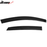 2013-2019 Nissan Sentra Slim Style Smoke Window Visor Guard Acrylic