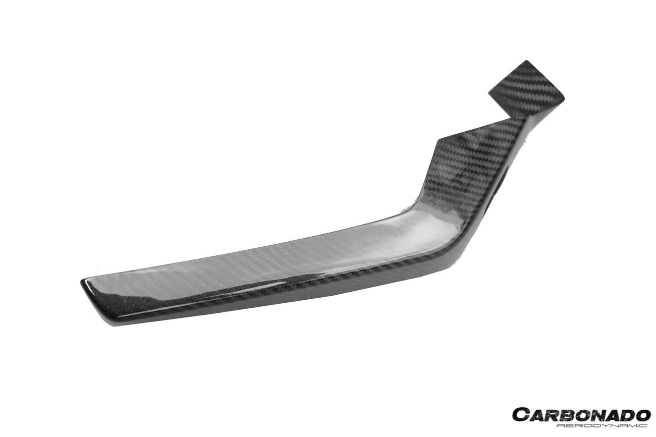 2013-2019 Corvette C7 Z06 Grandsport Dry Carbon Fiber Interior driver Window Switch Side Armrest Panel cover Trim