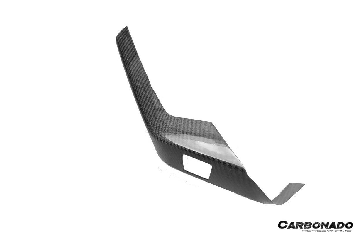 2013-2019 Corvette C7 Z06 Grandsport Dry Carbon Fiber Interior driver Window Switch Side Armrest Panel cover Trim