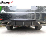 Rear Bumper Lip Diffuser for Lexus GS Series 2013-2020 3 Fins Unpainted PP