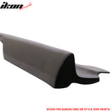 2013-2020 Scion FRS Subaru BRZ Toyota 86 GR Style Side Skirts Pannel
