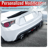 Rear Diffuser for Scion FRS/Subaru BRZ/Toyota 86 2013-2020 Gloss Black PP