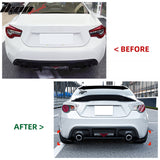 Rear Diffuser for Scion FRS/Subaru BRZ/Toyota 86 2013-2020 Gloss Black PP