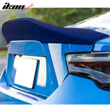 2013-2016 Scion FR-S & 2013-2020 Subaru BRZ & 2017-2020 Toyota 86 Duckbill Rear Trunk Spoiler Wing Lip L Style ABS Painted #E8H Galaxy Blue Metallic