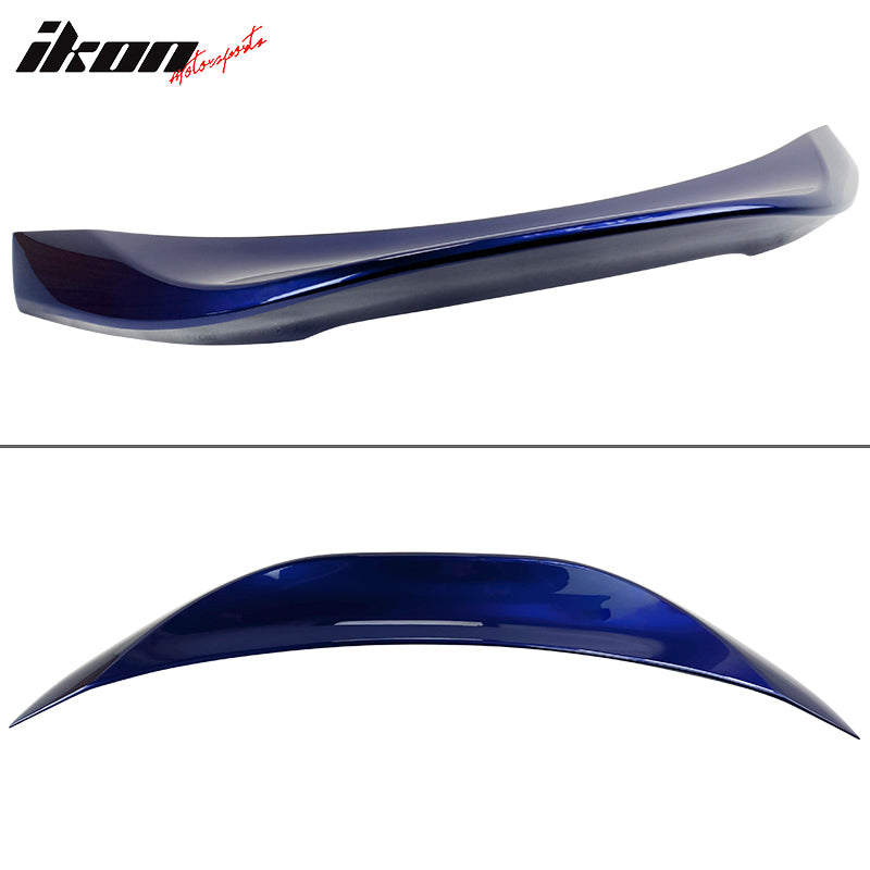 2013-2016 Scion FR-S & 2013-2020 Subaru BRZ & 2017-2020 Toyota 86 Duckbill Rear Trunk Spoiler Wing Lip L Style ABS Painted #E8H Galaxy Blue Metallic