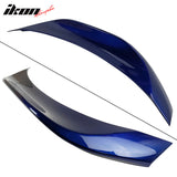 2013-2016 Scion FR-S & 2013-2020 Subaru BRZ & 2017-2020 Toyota 86 Duckbill Rear Trunk Spoiler Wing Lip L Style ABS Painted #E8H Galaxy Blue Metallic