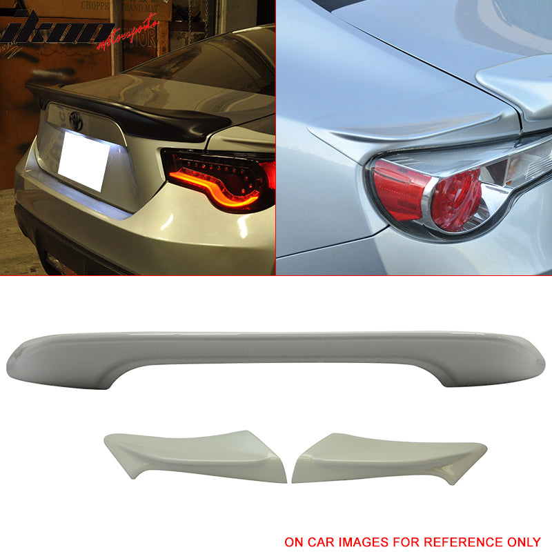 Trunk Spoiler Side Wing for Scion FRS/Subaru BRZ/Toyota 86 2013-2020 #37J
