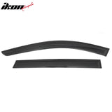 2013 Infiniti JX35& 2014-2021 Infiniti QX60 Window Visors Smoke Acrylic Rain Sun Deflectors Guard 4PCS Set