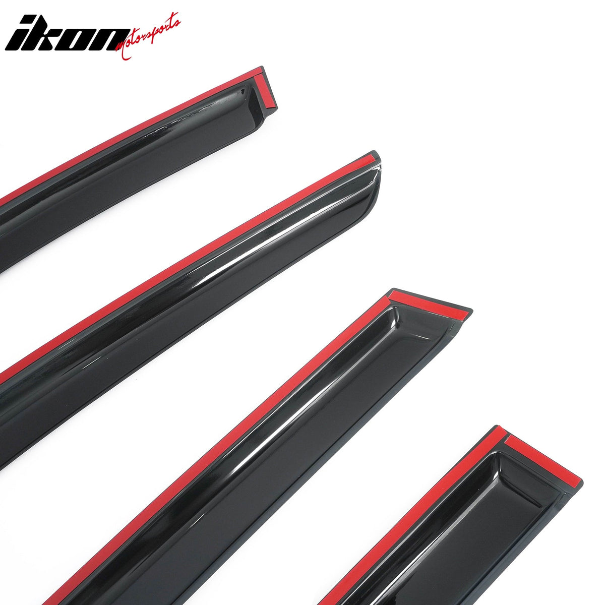 2013 Infiniti JX35& 2014-2021 Infiniti QX60 Window Visors Smoke Acrylic Rain Sun Deflectors Guard 4PCS Set