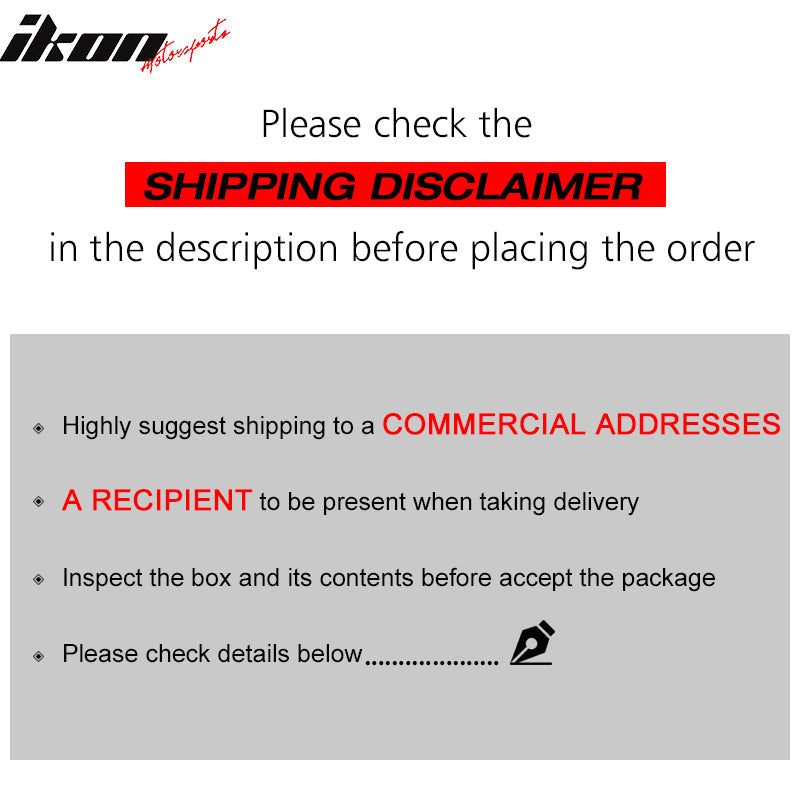Fits 14-15 Camaro SS Front Bumper w/ Foglights + CCFL Halo Headlights