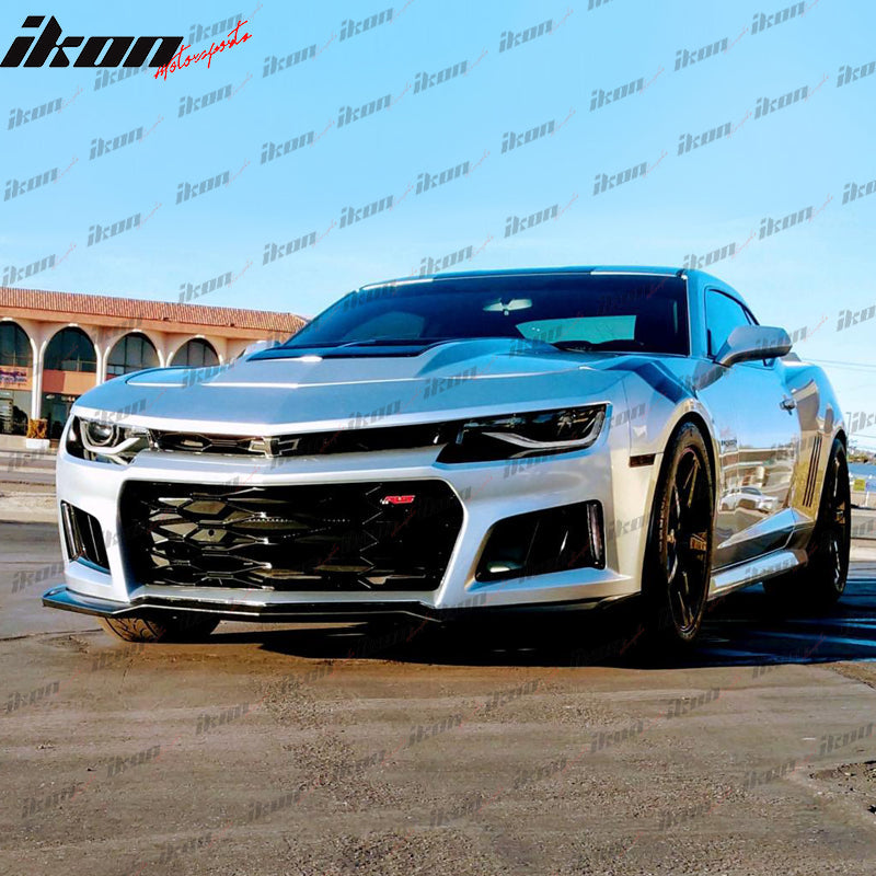 2014-2015 Chevy Camaro ZL1 Style Front Bumper w/ Signal Fog Lights