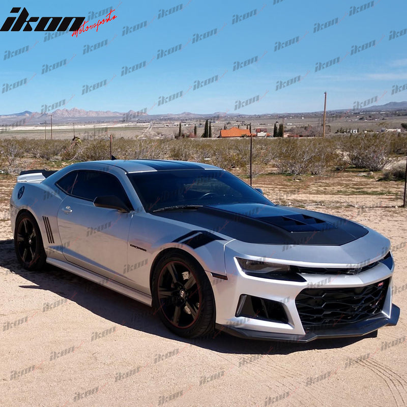 2014-2015 Chevy Camaro ZL1 Style Front Bumper w/ Signal Fog Lights