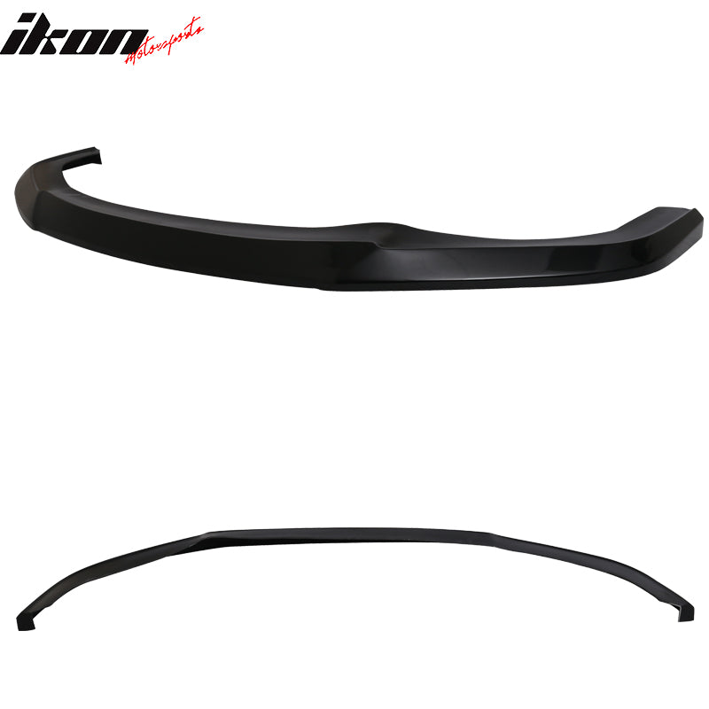 2014-15 Honda Civic Painted Crystal Black Pearl NH731P Front Splitter
