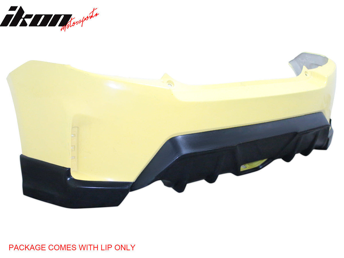 2014-2016 Scion tC Ikon Style Rear Diffuser + Side Aprons Unpainted PU