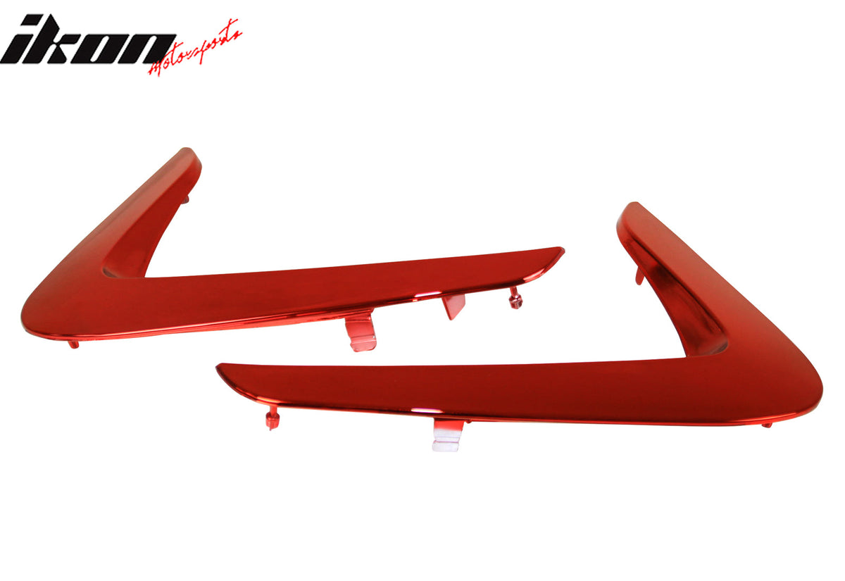 Side Fender Air Vent for BMW 4-Series F32 F33 F36 2014-2016 Painted Red