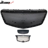 2014-2019 Cadillac CTS B Style Black Front Bumper Hood Grille ABS