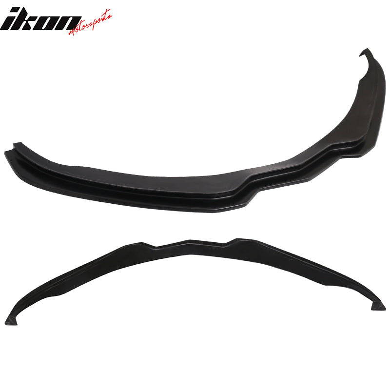 2014-2019 Chevrolet Corvette C7 ST Style Unpainted Front Bumper Lip PU