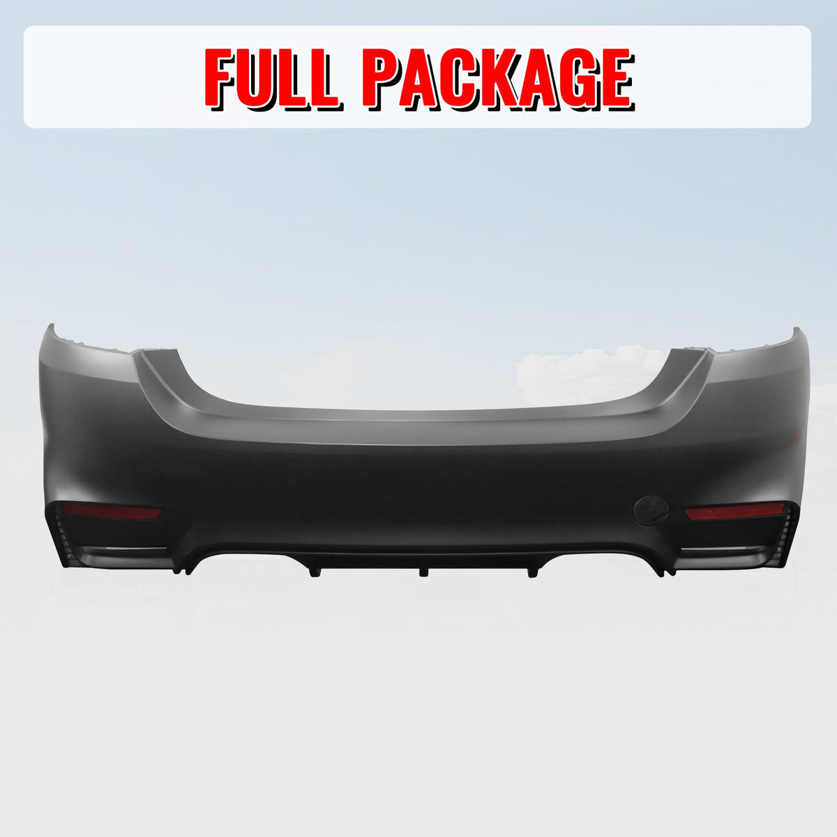 2014-2020 BMW F32 4 Series M4 Style Rear Bumper Cover Replacement PP