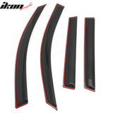 2014-2020 Mitsubishi Outlander In-Channel Window Visors Sun Rain Guard