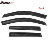 2014-2020 Mitsubishi Outlander In-Channel Window Visors Sun Rain Guard