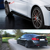 Side Skirts + Panel Sill Decal Stickers for BMW F32 F33 2014-2020 MP Style