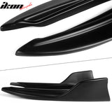 2014-2020 Lexus IS AR Style Matte Black Rear Bumper Lip Apron PP 2PC