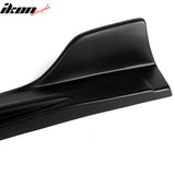 2014-2020 Lexus IS AR Style Matte Black Rear Bumper Lip Apron PP 2PC