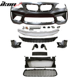 2014-2021 BMW F22 F23 2 Series M2 Style Front & Rear Bumper Cover PP
