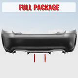 2014-2021 BMW F22 F23 2 Series M2 Style Unpainted Rear Bumper Cover PP