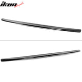 Trunk Spoiler for Infiniti Q50 Sedan 2014-2024 Ikon #KH3 Super Black ABS