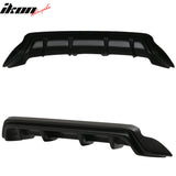 2015-2017 Lexus RC300 350 F-Sport Silkblaze Type Unpainted Diffuser PP