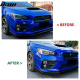 2015-2017 Subaru WRX STI IKON Style Front Side Canards ABS