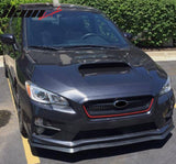 2015-2017 Subaru WRX STI 4Dr Sedan HD Front Lip Splitter Spoiler PU