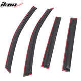 2015-2019 Subaru Outback Window Visors In Channel Sun Rain Guard 4PC