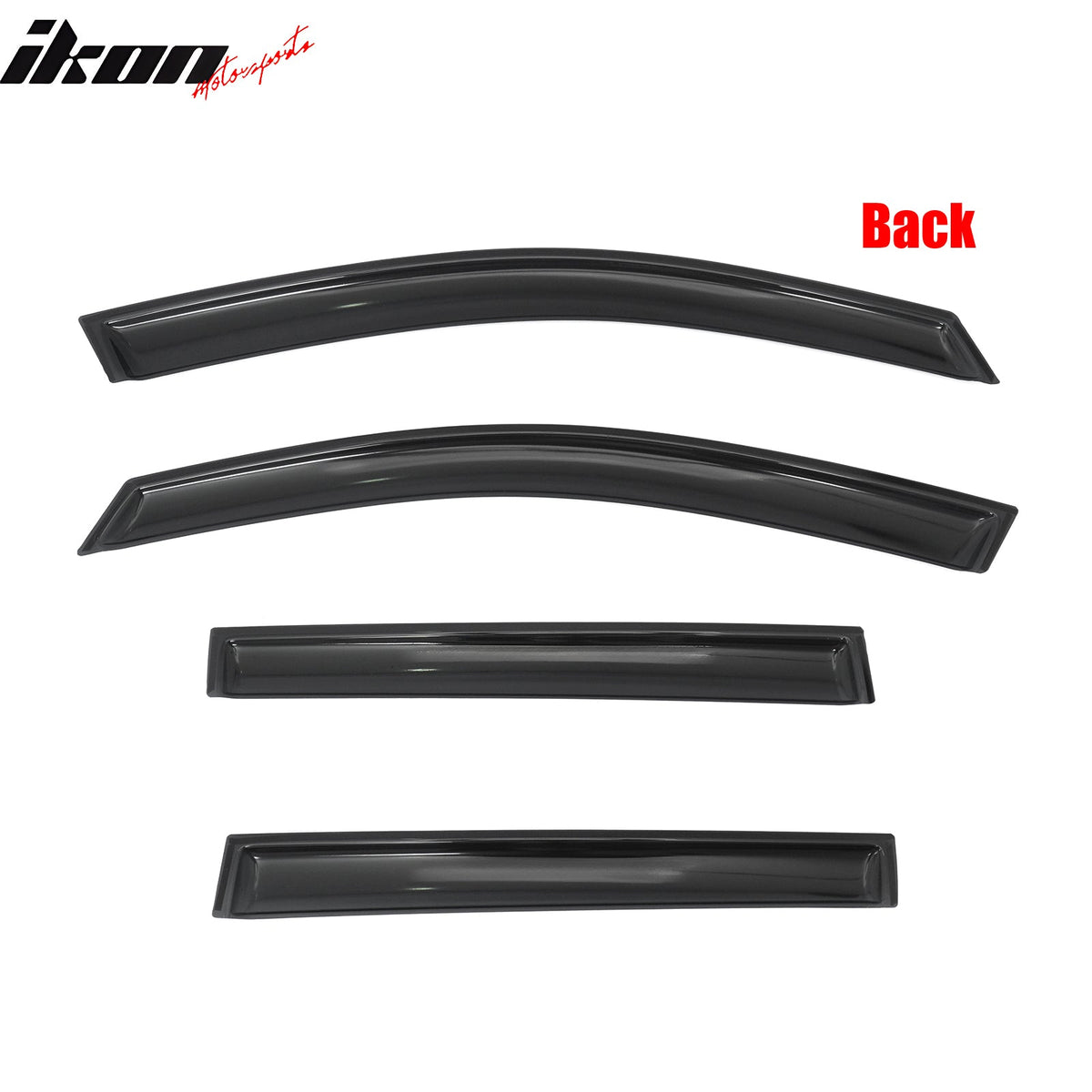 2015-2019 Subaru Outback Window Visors In Channel Sun Rain Guard 4PC