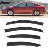 2015-2019 Subaru Legacy Sedan Window Visors Smoke Acrylic Rain Sun Deflectors Side Door Vent Guard 4PCS Set