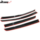 2015-2019 Volkswagen VW Golf MK7 Window Visor Mugen Style Smoke Tinted