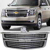 2015-2020 Chevy Tahoe LTZ Style Chrome Front Upper Bumper Grille