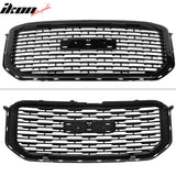 2015-2020 GMC Yukon XL Denali Style Black Front Bumper Grille ABS