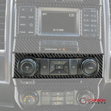 Real Carbon Fiber Radio Control Trim overlay For Ford F150 2015-2020