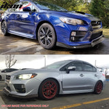 15-21 Subaru WRX STI CS Style Front Bumper Lip Carbon Fiber Print 3PC