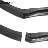 15-17 Subaru WRX STI CS Style Front Bumper Lip Carbon Fiber Print 3PC