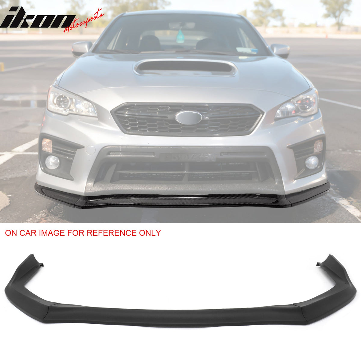 15-21 Subaru WRX STI CS Style Front Bumper Lip 3PC