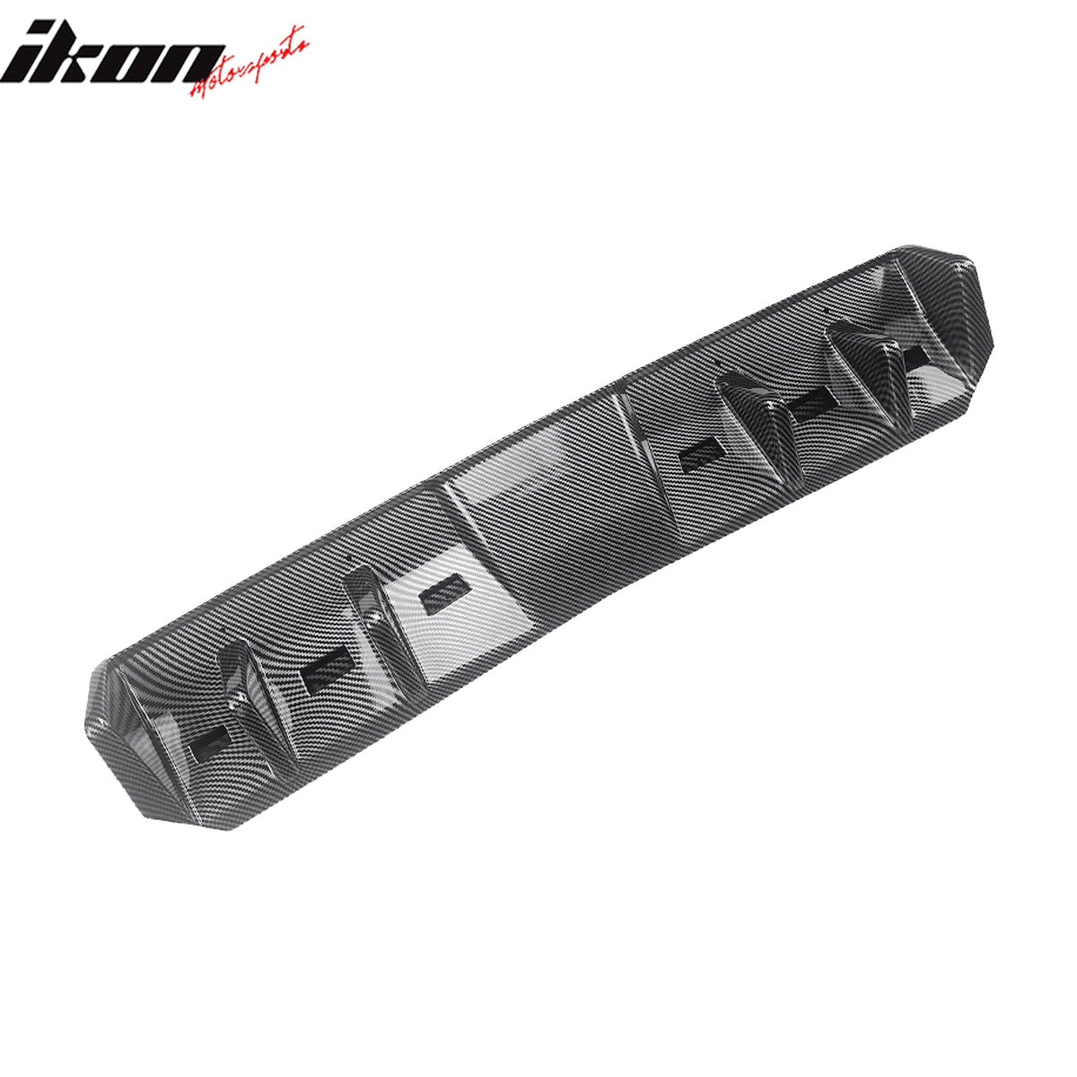 2015-2021 Subaru WRX STI HT Style Rear Diffuser Carbon Fiber Print ABS