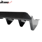 2015-2021 Subaru WRX STI HT Style Rear Diffuser Carbon Fiber Print ABS