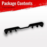 Rear Diffuser Lip for Subaru WRX STI 2015-2021 HT Style Gloss Black ABS