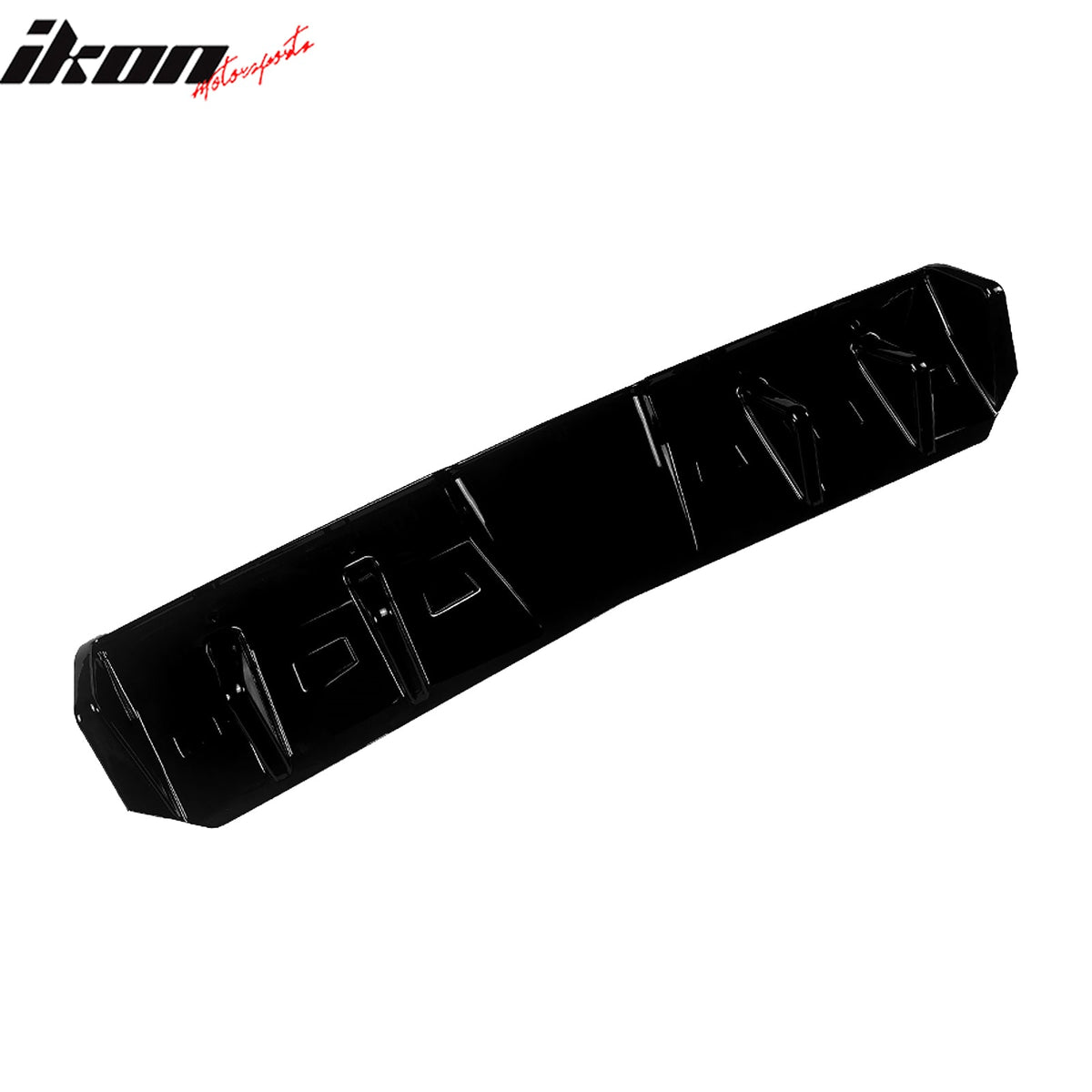 Rear Diffuser Lip for Subaru WRX STI 2015-2021 HT Style Gloss Black ABS