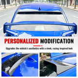 2015-2021 Subaru WRX IKON Style Carbon Fiber Print Roof Spoiler ABS