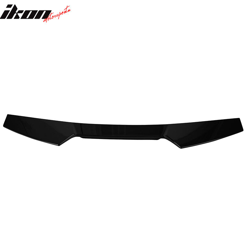 Rear Roof Spoiler Window Visor for Subaru WRX STI V2 2015-2021 #D4S Black