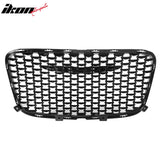 2015-2023 Chrysler 300 Gloss Black ABS Upper Grille + PP Lower Grille